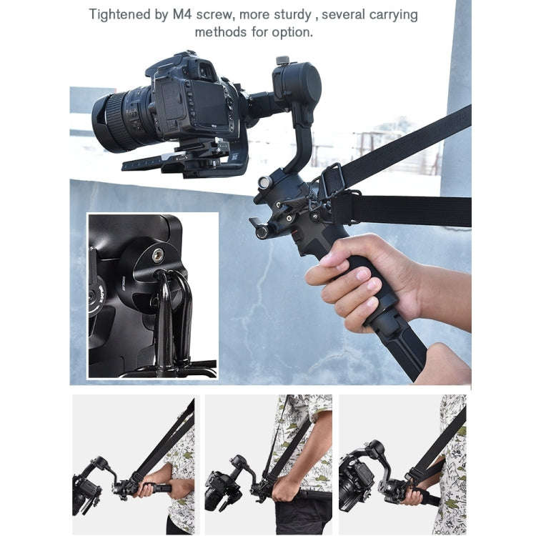 STARTRC Thickening Stress Relieving Neck Strap Lanyard Hang Rope Buckle for DJI RONIN RS-2 /  RON...