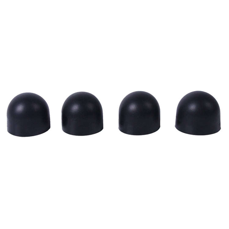 Sunnylife FV-Q9308 4 PCS Motor Protective Cover Motors Silicone Cap Protector for DJI FPV (Black)