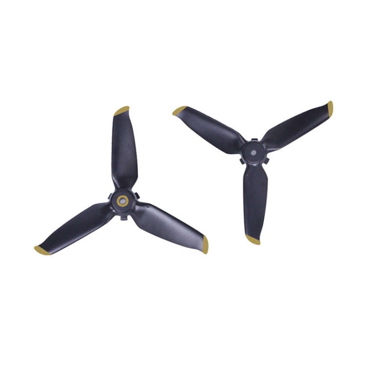 2 Pairs Sunnylife 5328S Quick-release Propellers for DJI FPV(Gold)