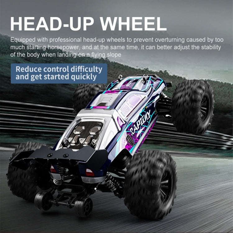 SCY-16101 2.4G 1:16 Electric 4WD RC Monster Truck Coupe Car Toy (Blue)