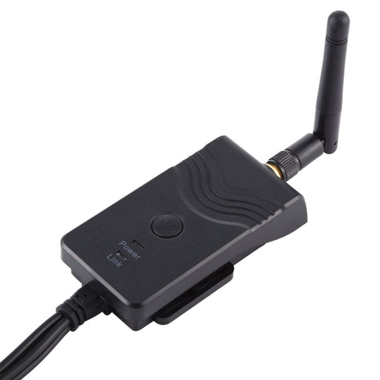 903S WiFi HD Video Transmitter for Car, with Mini Butterfly Type Rear View Camera(Black)