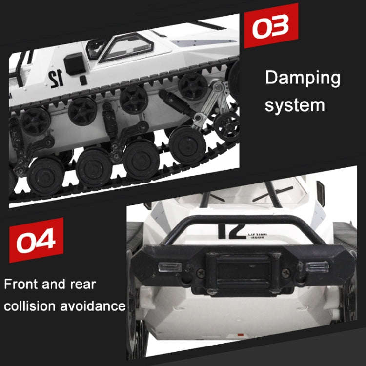 SG-1203 1:12 2.4G Simulation Remote Control EV Tracked Vehicle Tank Off-road Vehicle Model Car To...
