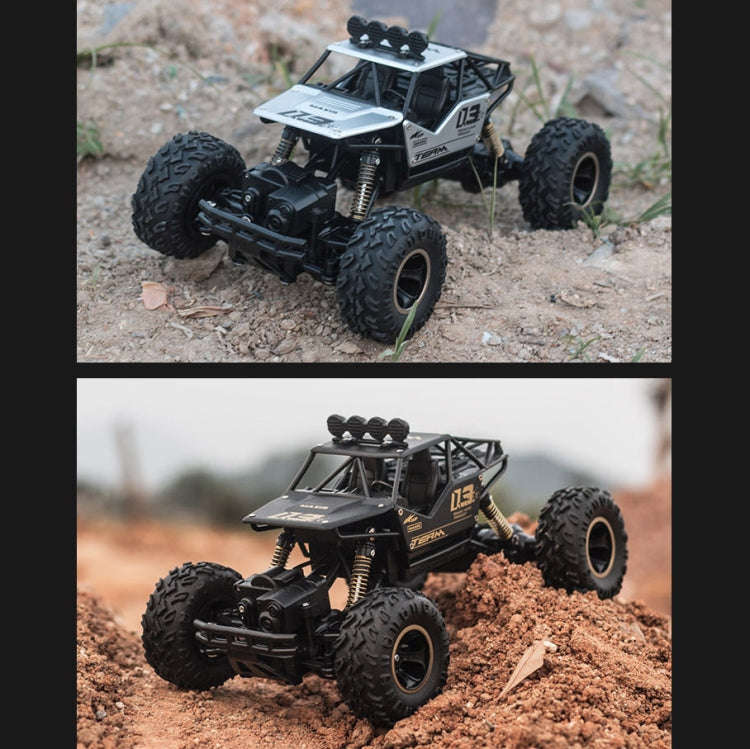 HD6141 1:16 Mountain-climbing Four-wheel Children Remote-controlled Off-road Vehicle Toy(Black)