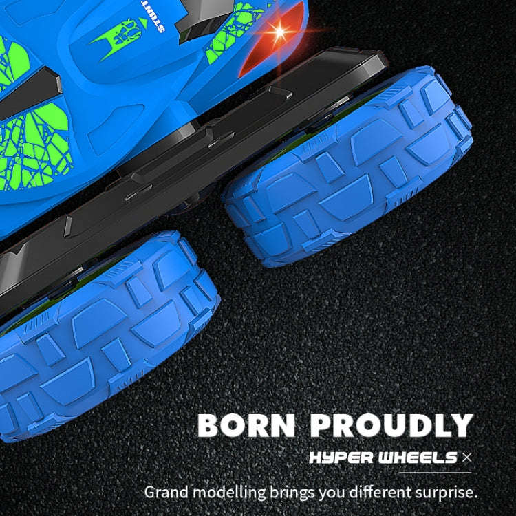 JJR/C Q9 2.4Ghz Remote Control Stunt Tumbling Car Vehicle Toy (Blue)