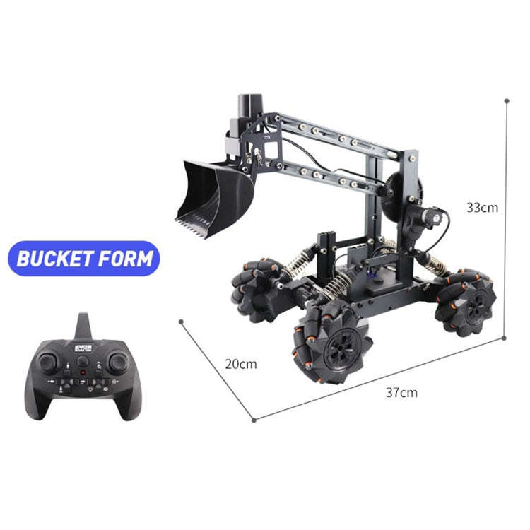 JJR/C JK02 Alloy Remote Control Engineering Car Excavator