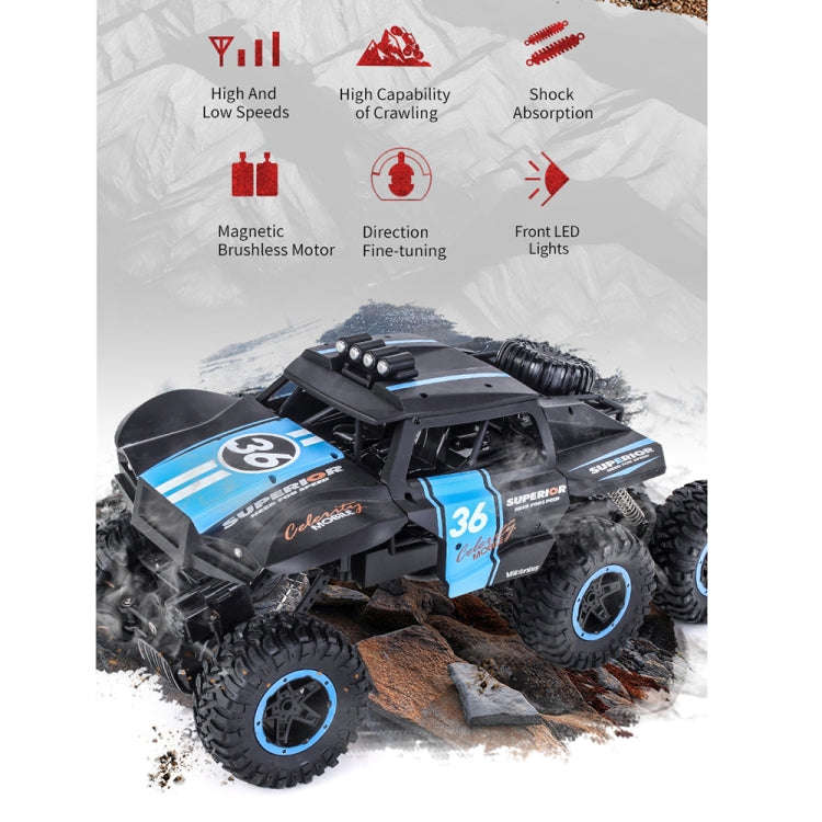 JJR/C Q101 1:10 2.4G 6 Drive Remote Control Car Off-Road Vehicles(Green)