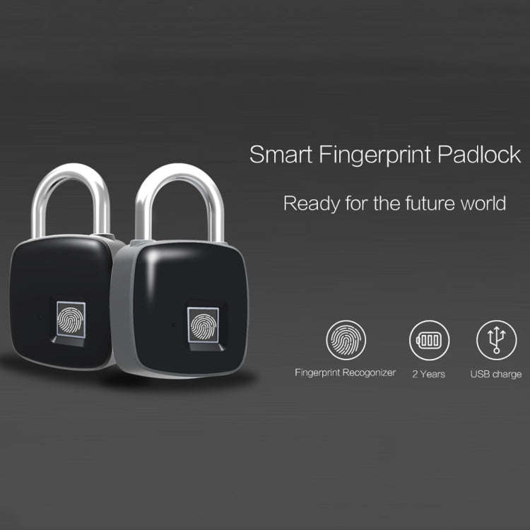 Anytek P3 Against Theft Non-password Electrically Intelligent Fingerprint Padlock