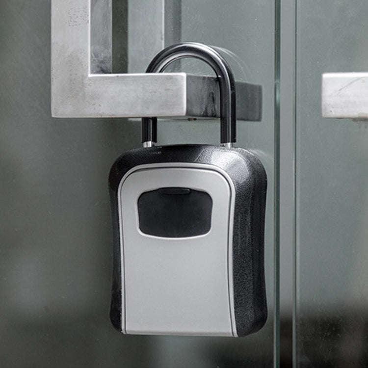 Car Password Lock Storage Box Security Box Hook Installation-free Safety Box(Green)