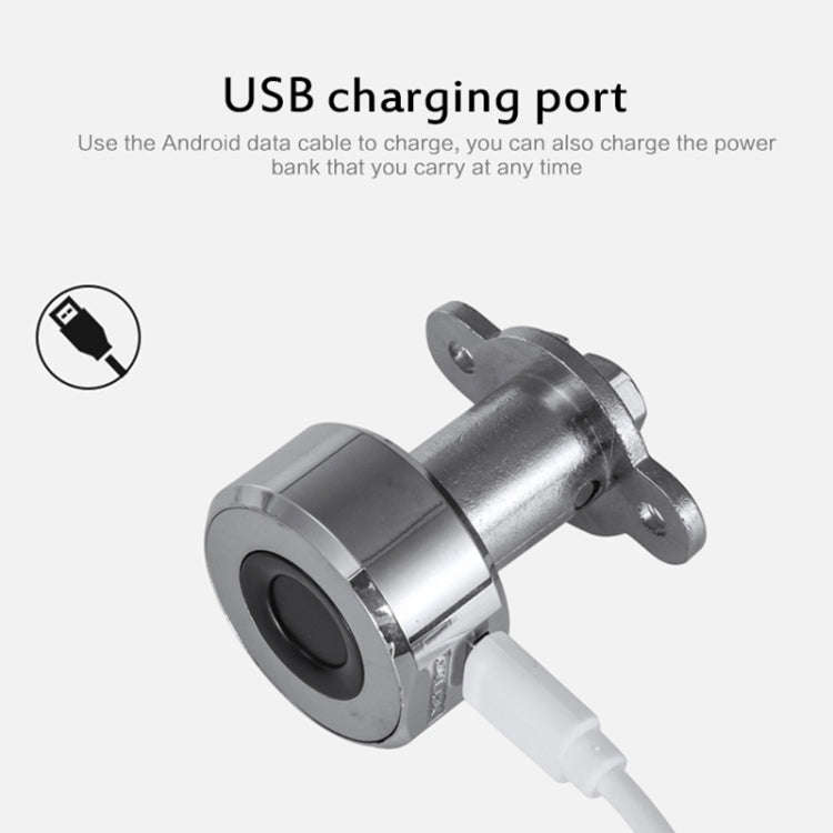 T23F Micro USB Charging Zinc Alloy Smart Triple Linkage Open Fingerprint Drawer Lock File Cabinet...