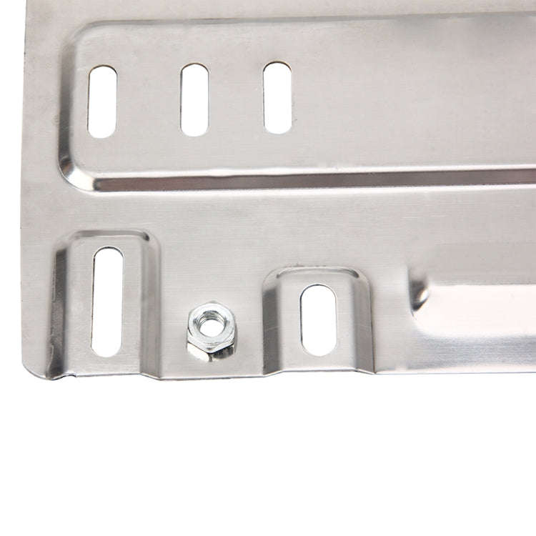Stainless Steel License Plate Bracket Vehicle License Plate Bracket Bottom Plate Automobile Licen...