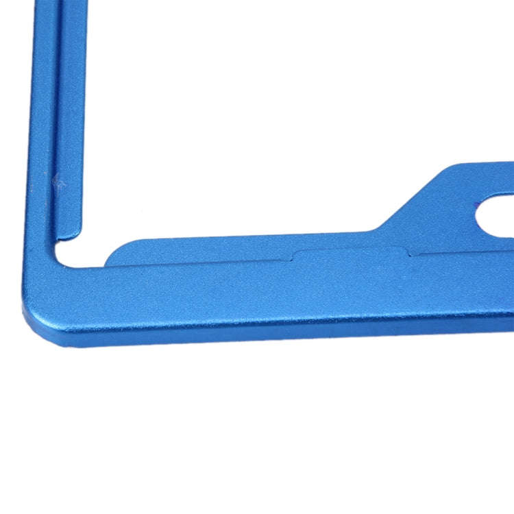 2 PCS Car License Plate Frames Car Styling License Plate Frame Aluminum Alloy Universal License P...