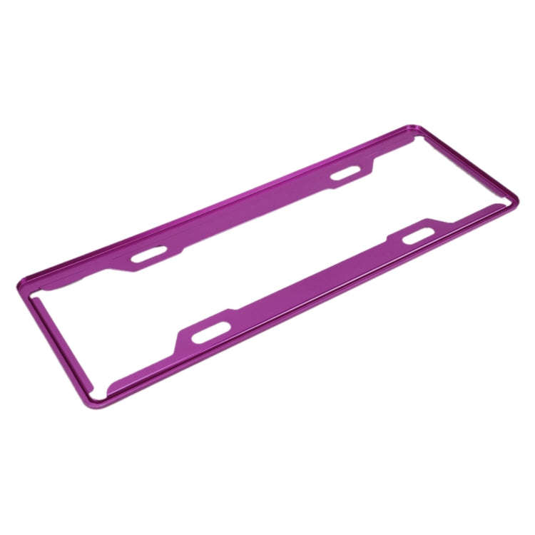 2 PCS Car License Plate Frames Car Styling License Plate Frame Aluminum Alloy Universal License P...
