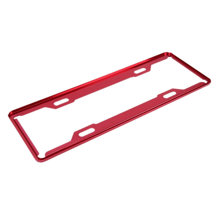 2 PCS Car License Plate Frames Car Styling License Plate Frame Aluminum Alloy Universal License P...