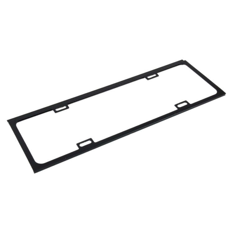 2 PCS Car License Plate Frames Car Styling License Plate Frame Magnesium Alloy Universal License ...
