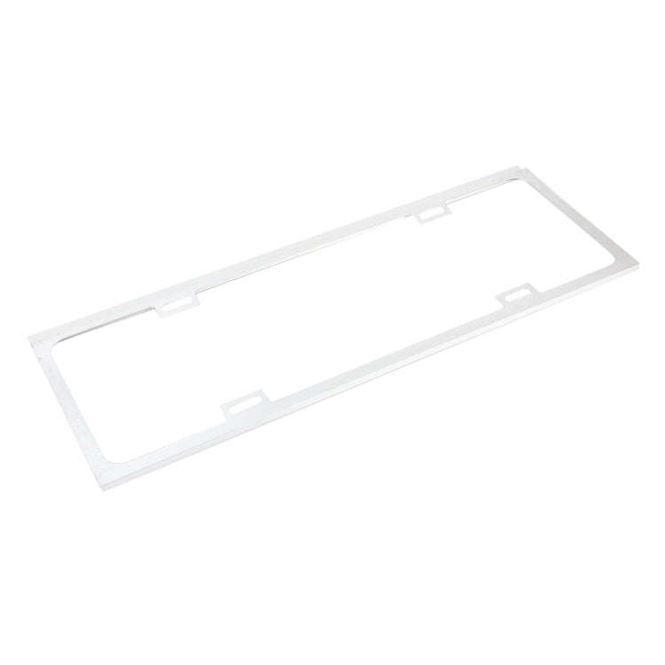 2 PCS Car License Plate Frames Car Styling License Plate Frame Magnesium Alloy Universal License ...