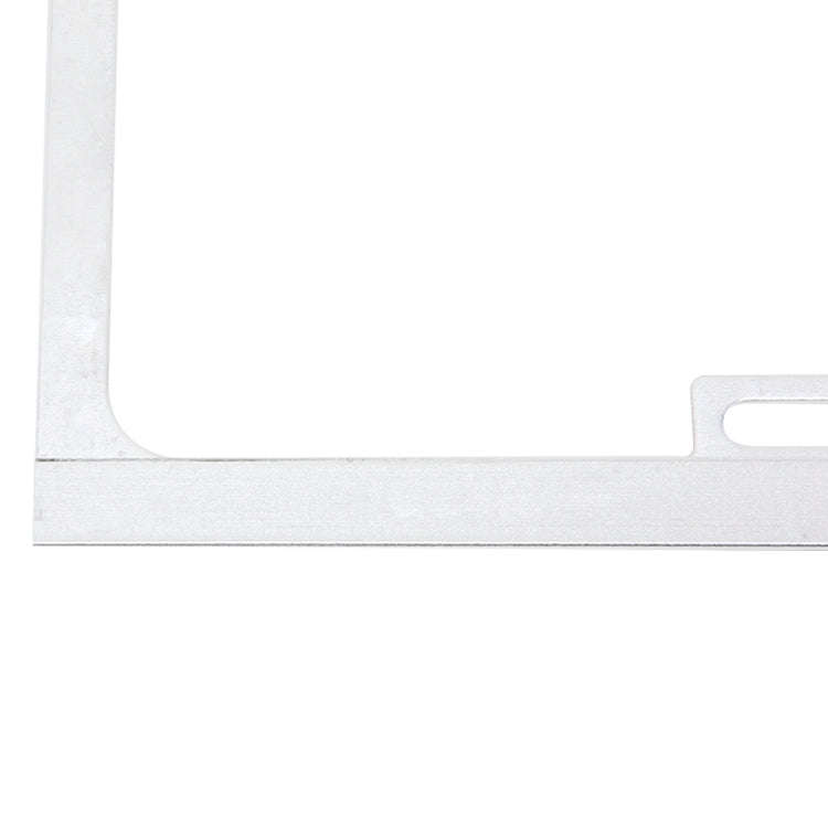 2 PCS Car License Plate Frames Car Styling License Plate Frame Magnesium Alloy Universal License ...
