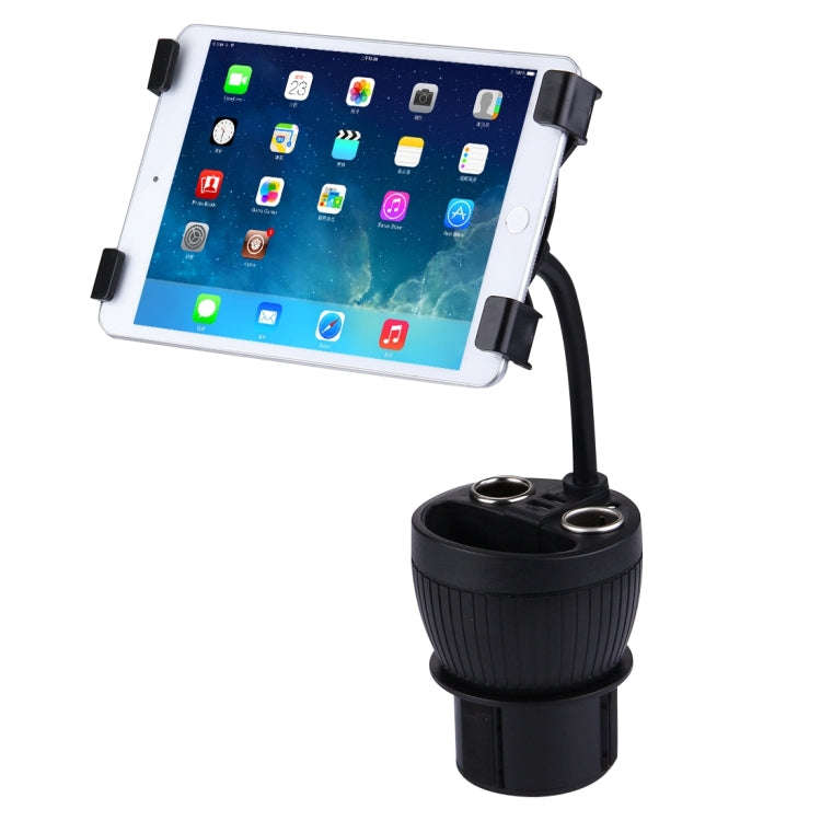 Olesson 2 in 1 Car Charger Cup Holder PowerCup Phone / Tablet Holder + 2.1A / 1A Dual-USB Ports C...
