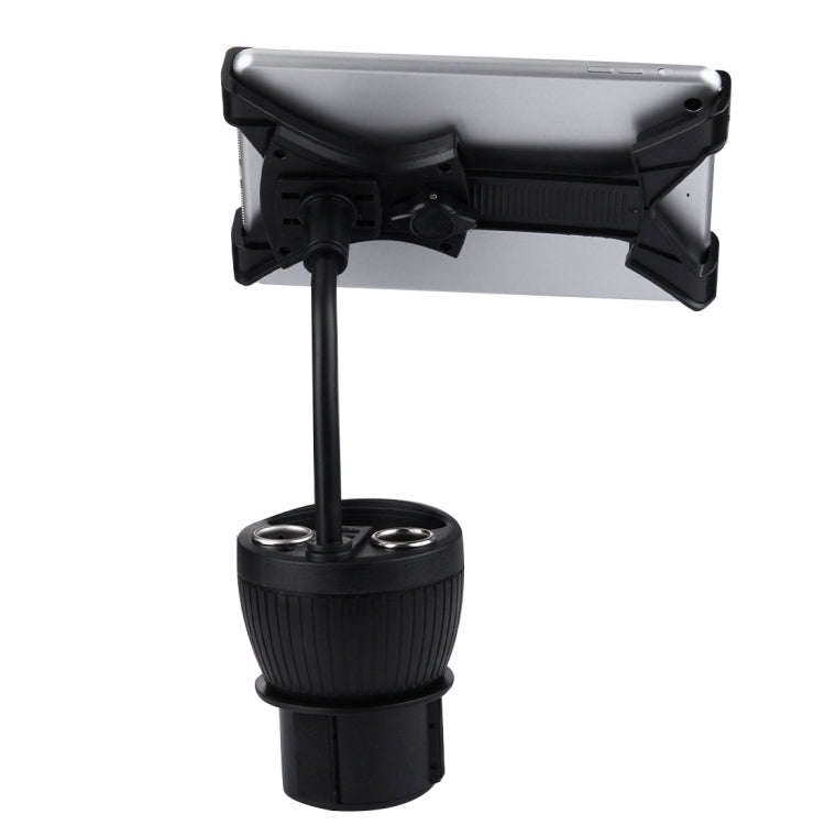 Olesson 2 in 1 Car Charger Cup Holder PowerCup Phone / Tablet Holder + 2.1A / 1A Dual-USB Ports C...
