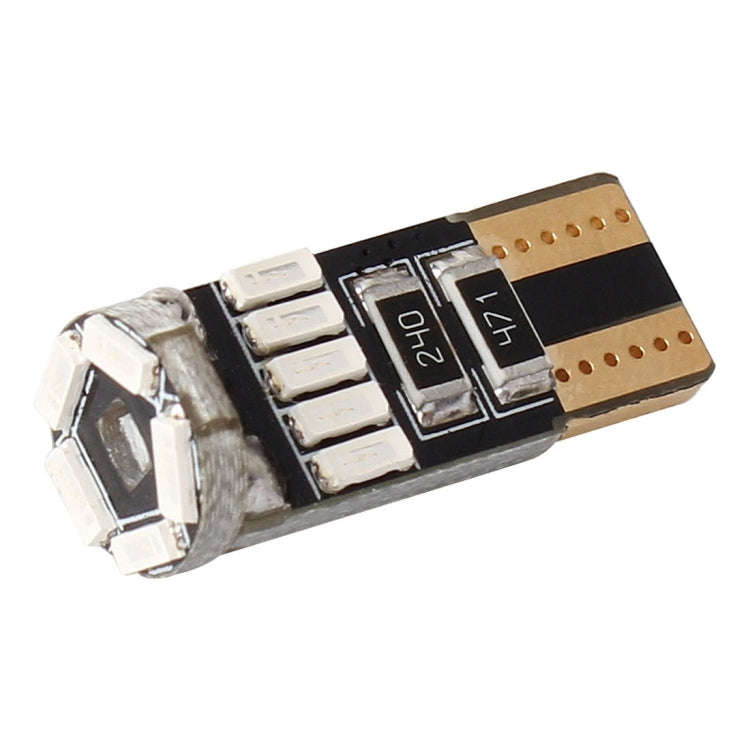 2 PCS DC 12V 2W 240LM 5500K T10-4014-15SMD Car Width Lamp Clearance Light Parking LightsBlue L...