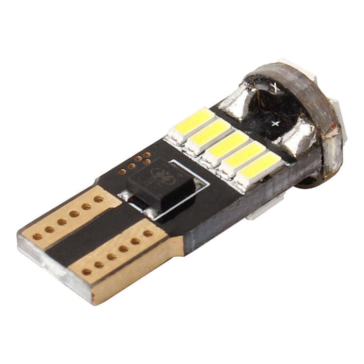 2 PCS DC 12V 2W 240LM 5500K T10-4014-15SMD Car Width Lamp Clearance Light Parking Lights(White Li...