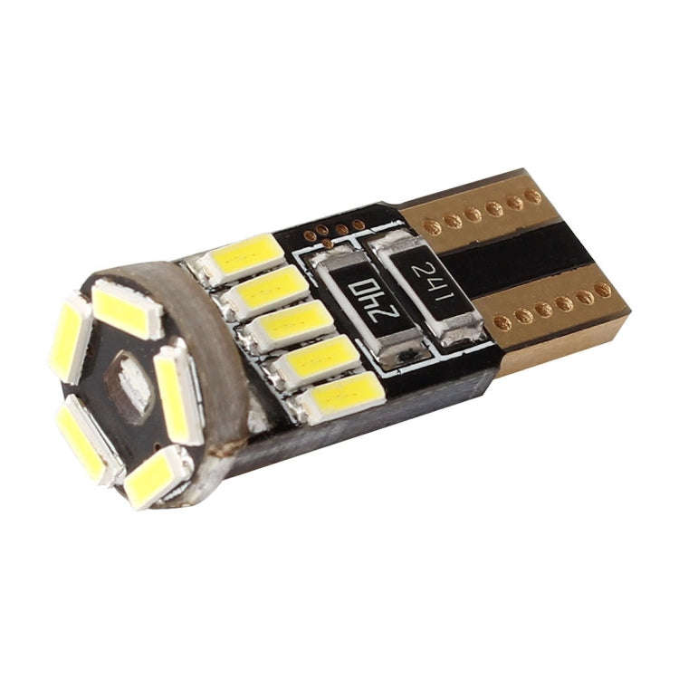 2 PCS DC 12V 2W 240LM 5500K T10-4014-15SMD Car Width Lamp Clearance Light Parking Lights(White Li...