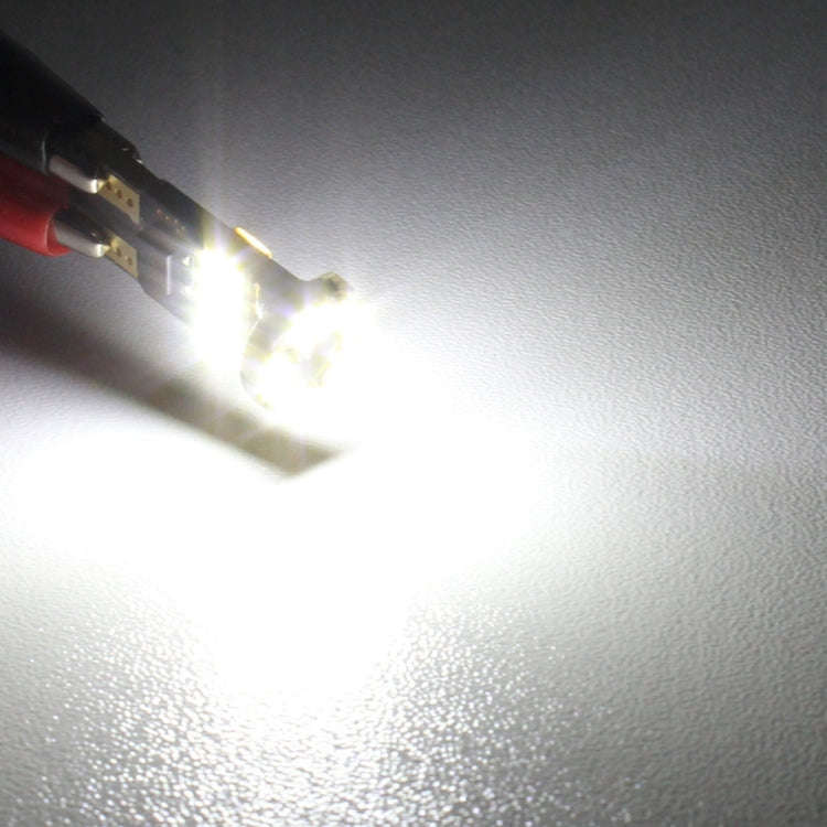 2 PCS DC 12V 2W 240LM 5500K T10-4014-15SMD Car Width Lamp Clearance Light Parking Lights(White Li...