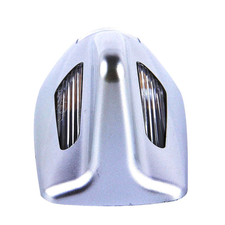 Solar Colorful Light Anti Collision Shark Fin Car Taillight LED Flash Warning Light Caution Light...