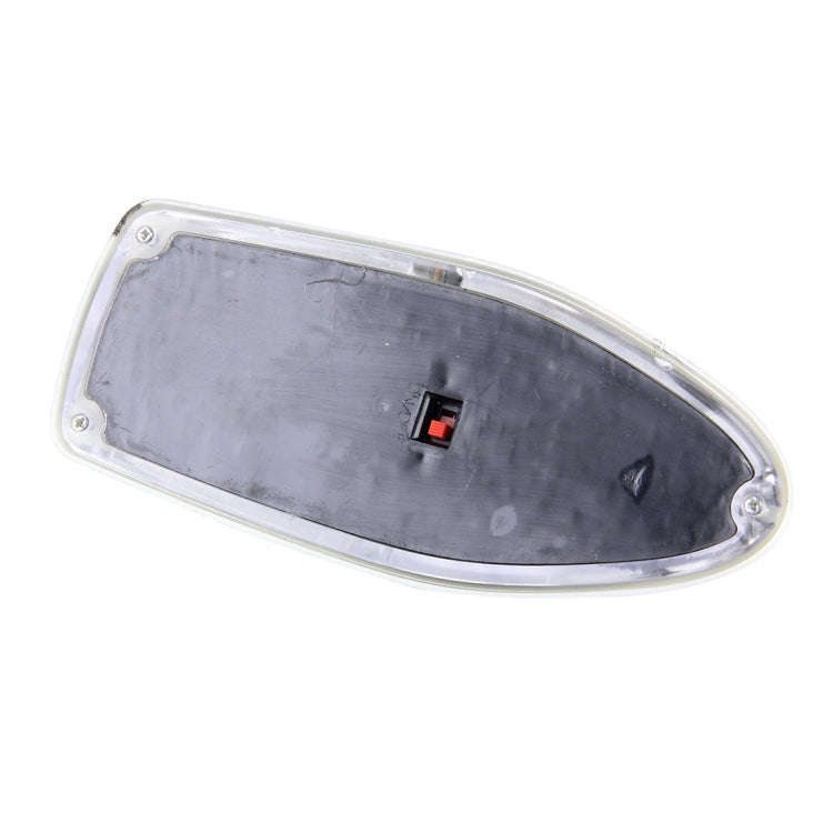 Solar Colorful Light Anti Collision Shark Fin Car Taillight LED Flash Warning Light Caution Light...
