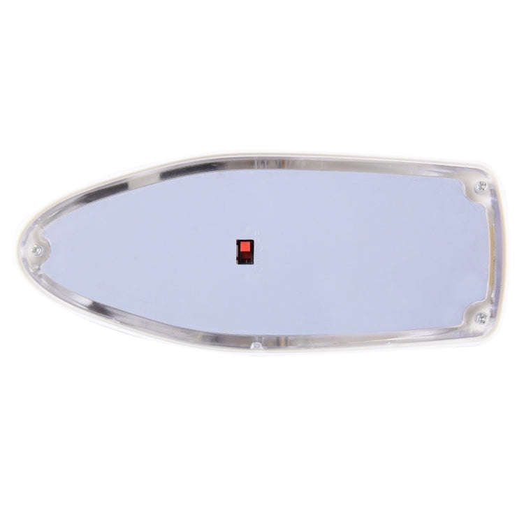 Solar Colorful Light Anti Collision Shark Fin Car Taillight LED Flash Warning Light Caution Light...