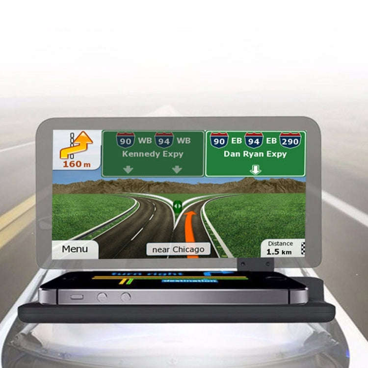 Universal Car GPS HUD Head Up Display Holder / Mobile Phone Navigation Bracket, For iPhone, Galax...