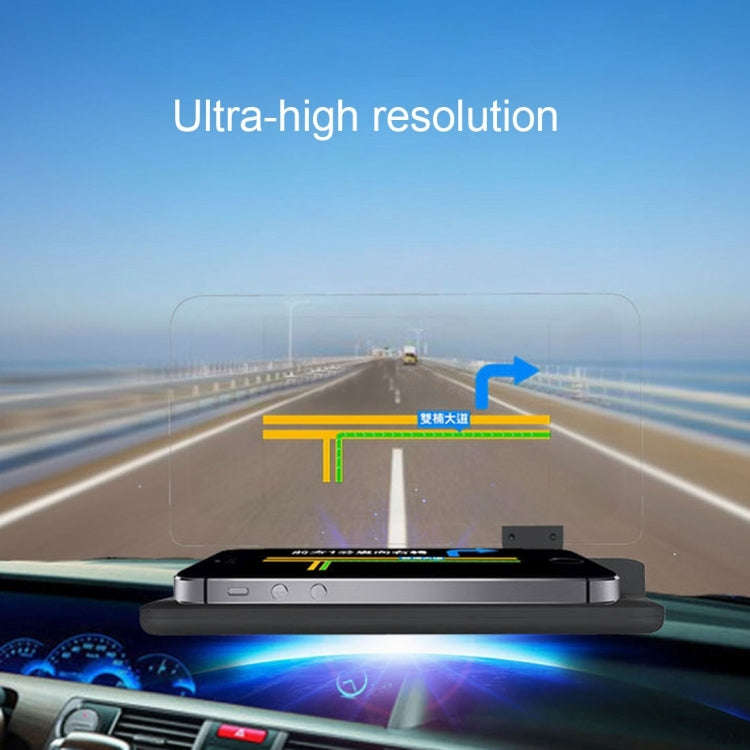 Universal Car GPS HUD Head Up Display Holder / Mobile Phone Navigation Bracket, For iPhone, Galax...