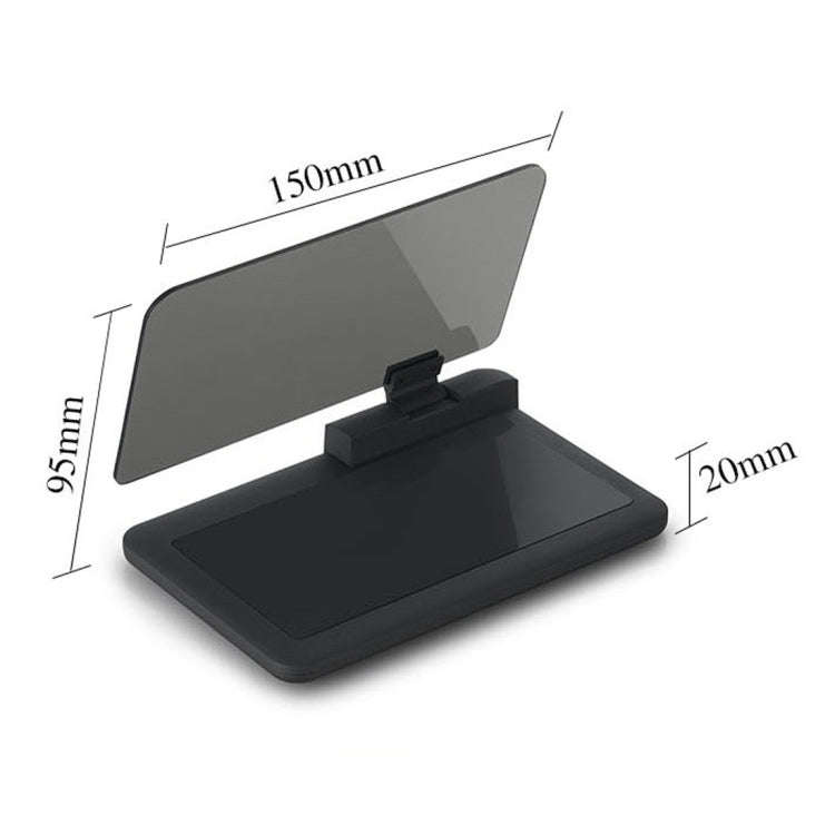 Universal Car GPS HUD Head Up Display Holder / Mobile Phone Navigation Bracket, For iPhone, Galax...