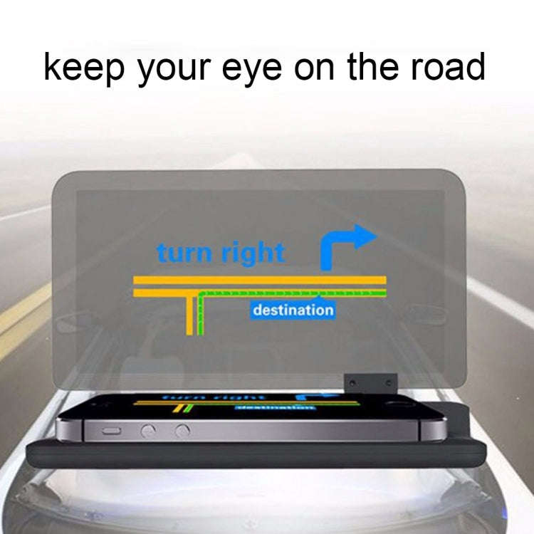 Universal Car GPS HUD Head Up Display Holder / Mobile Phone Navigation Bracket, For iPhone, Galax...