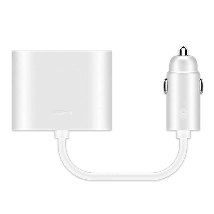 Original Xiaomi Youpin ROIDMI 2 in 1 120W 10A Car Cigarette Lighter + Dual USB Port Quick Charge ...