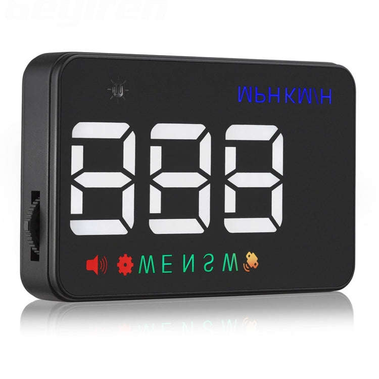 Geyiren A5 HUD 3.5 inch Car Head Up Display with GPS System, Two Mode Display, Light Sensors, KM/...
