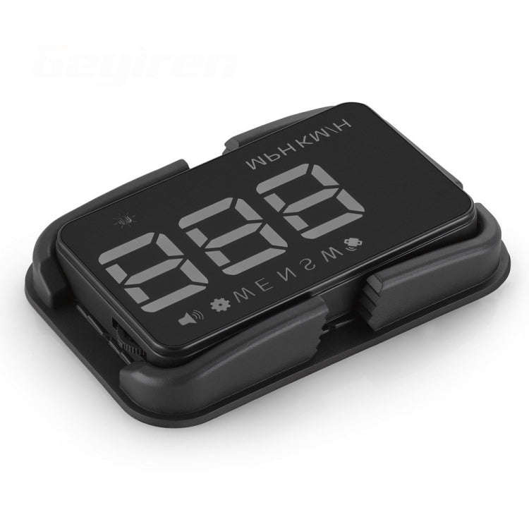 Geyiren A5 HUD 3.5 inch Car Head Up Display with GPS System, Two Mode Display, Light Sensors, KM/...