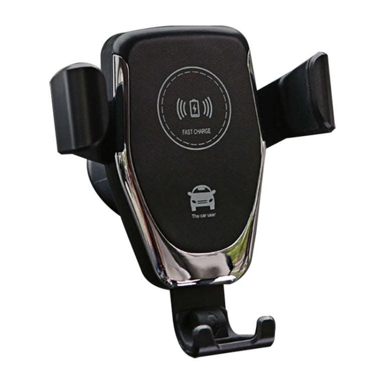Car Air Outlet Bracket Wireless Charger Qi Standard Wireless Charger(Black)