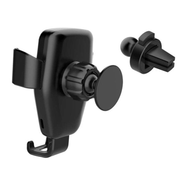 Car Air Outlet Bracket Wireless Charger Qi Standard Wireless Charger(Black)