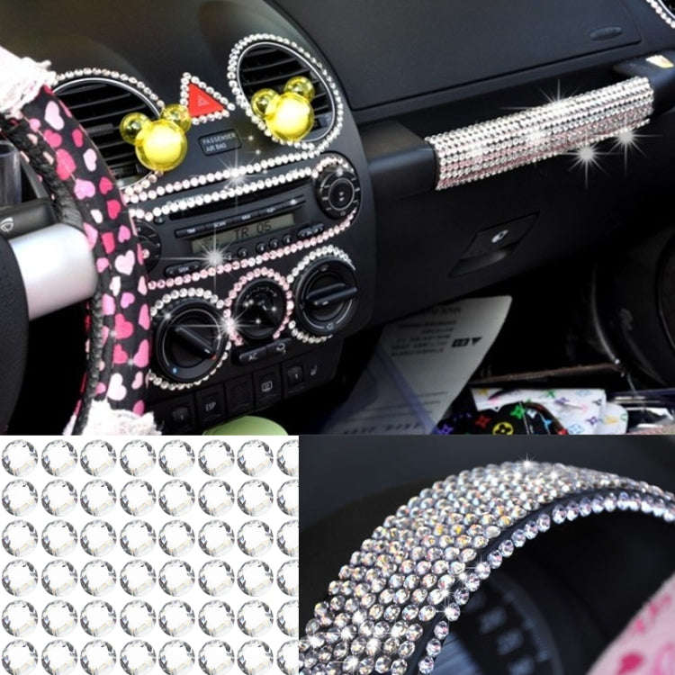 4mm Glitter Crystal Diamond Decoration / Shining Rhinestone Sticker for Car Sticker & Cell Phone ...
