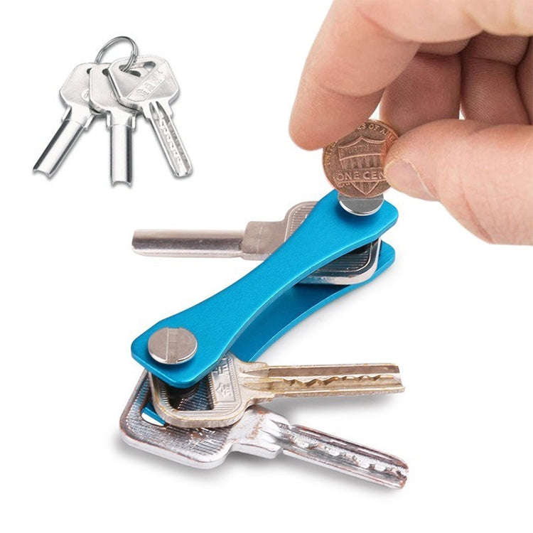 Portable Metal Key Storage Clip(Black)