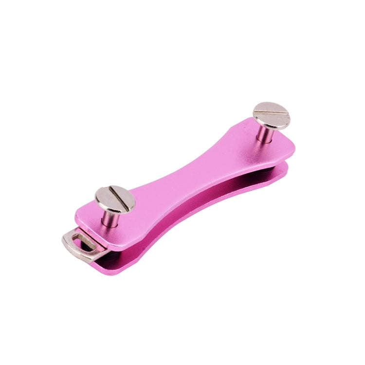 Portable Metal Key Storage Clip(Pink)