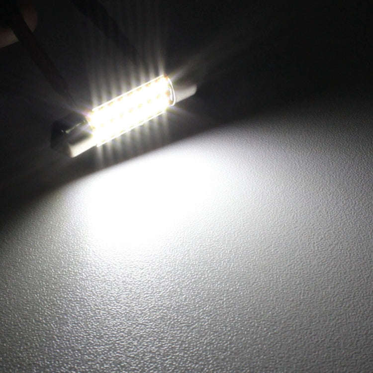 2 PCS Festoon 36mm 2W 160LM White Light 16 LED SMD 4014 Error Free License Plate Lights Car Light...