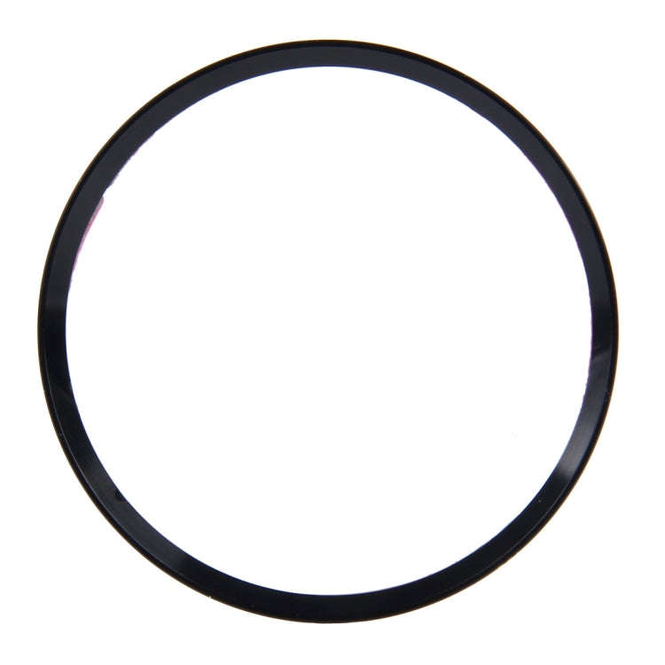 4 PCS Car Aluminum Wheel Hub Deroration Ring For Cadillac(Black)