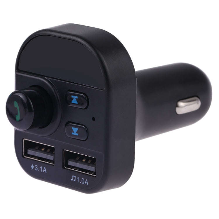 805E Dual USB Charging Bluetooth FM Transmitter MP3 Music Player Car Kit, Support Hands-Free Call...