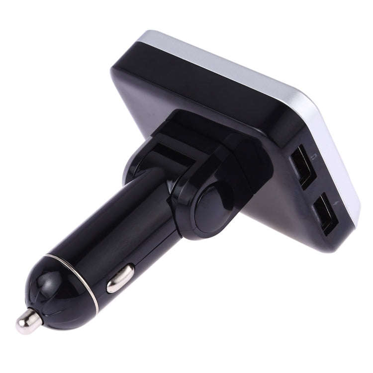 BC32 Dual USB Charging Bluetooth Hand-free Car Charger FM Transmitter MP3 Music Player Car Kit, S...