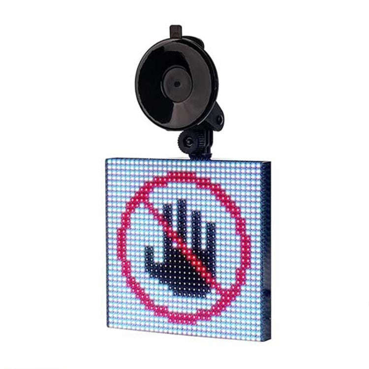 32x32 Pixel Full Color Wireless Bluetooth APP Control Emoticon Smile Faces LED Car Sign LED Displ...