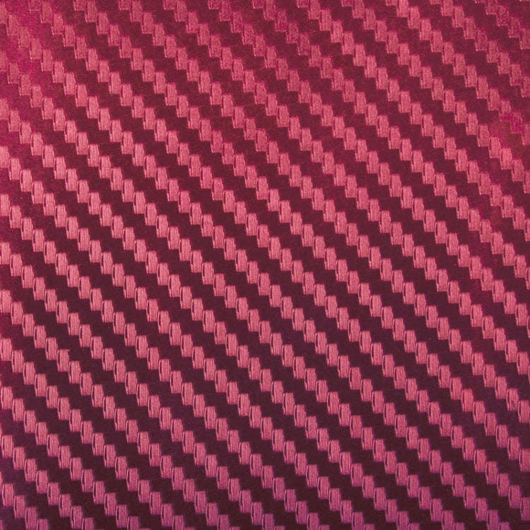 Car Decorative 3D Carbon Fiber PVC Sticker, Size: 152cm x 50cm(Wind Red)