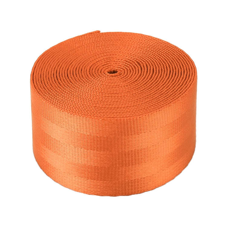 Car Modified Polyester Seat Belt Harness Racing Safety Seat Belt, Length: 3.6m (Orange)