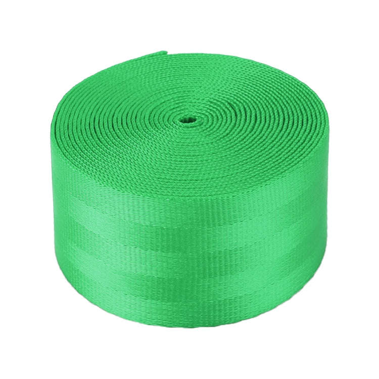 Car Modified Polyester Seat Belt Harness Racing Safety Seat Belt, Length: 3.6m (Green)