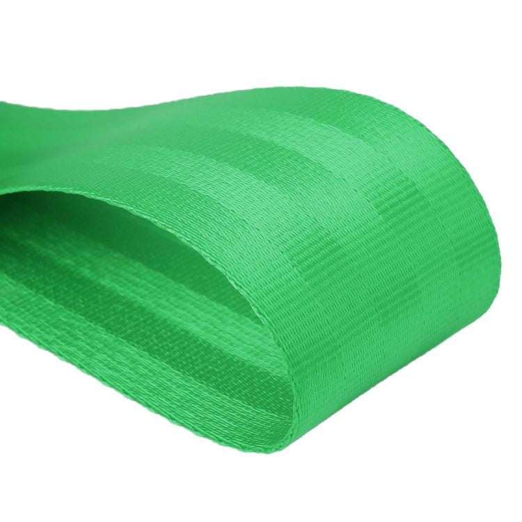 Car Modified Polyester Seat Belt Harness Racing Safety Seat Belt, Length: 3.6m (Green)